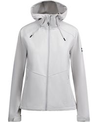Trespass - Ladies Eunice Soft Shell Jacket (Ghost) - Lyst