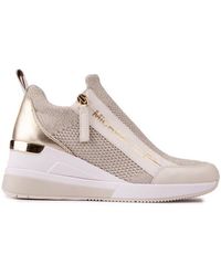 Michael Kors - Willis Wedge Trainers Textile - Lyst