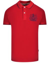 Aquascutum - Aldis Tipped Polo Shirt Cotton - Lyst