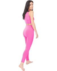 Lookus - Zelal Ribbed Leggings - Lyst