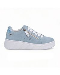 Rieker - Carla Ladies Casual Trainers Leather - Lyst