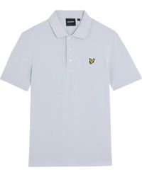 Lyle & Scott - Polo Shirt Short Sleeve Summer Golf Tee Cotton Jersey Sports - Lyst
