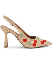 KG by Kurt Geiger - Adina Embroidery Heels - Lyst