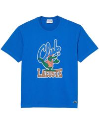 Lacoste - T-Shirt Für Herren/Damen Leger - Lyst
