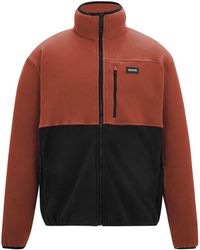 Regatta - Frankie Colour Block Full Zip Fleece Jacket (Brick/ - Lyst