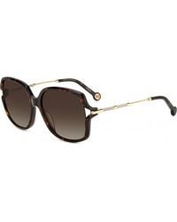 Carolina Herrera - Her 0132 G S 58 086 Sunglasses - Lyst