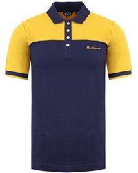 Ben Sherman - Colour Block Polo Shirt - Lyst