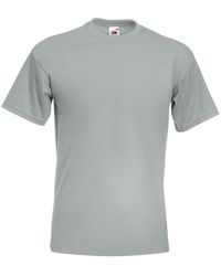 Fruit Of The Loom - Super Premium Short Sleeve Crew Neck T-Shirt - Lyst