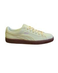 PUMA - Basket Ripstop Ice Cream Textile Lace Up Trainers 362340 01 - Lyst