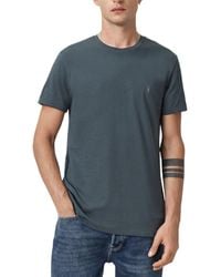 AllSaints - All Saints T Shirts Crew Neck Slim Short Sleeve Casual Summer Cotton Tee - Lyst