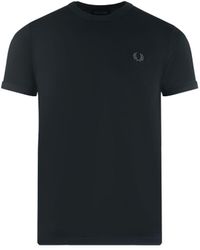 Fred Perry - Tonal Taped Ringer T-Shirt - Lyst