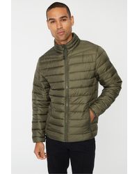 Threadbare - Matte Padded Funnel Neck Jacket - Lyst