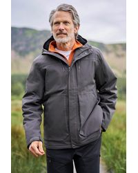 Mountain Warehouse - 'Coastline' Borg Lined Jacket Waterproof Breathable Coat Polyamide - Lyst