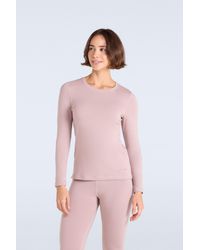 Mountain Warehouse - 'Blaze' Thermal Top Warm Cosy Base Layer Long Sleeve Tee Cotton - Lyst