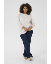 Kaffe - Strickpullover Regular Fit Light - Lyst