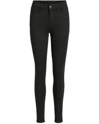 Vila - Regular Skinny Jeans - Lyst