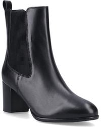 Hush Puppies - Camellia Heeled Leather Ankle Boots - Lyst