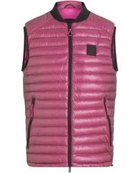 Belstaff - Airframe Neon Shiny Gilet Down Filled Jacket Nylon - Lyst