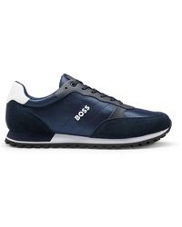 BOSS - Parkour Hardlooptrainers Voor In Donkerblauw - Lyst