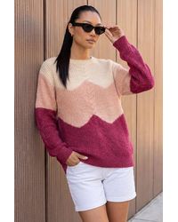 Roman - Fluffy Sparkle Knit Jumper - Lyst