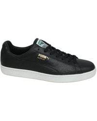 PUMA - States X Alife Marble Zwart Leer Lace Up Trainers 360752 02 P - Lyst