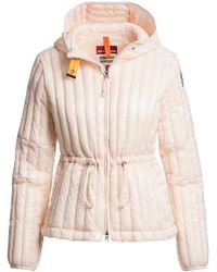 Parajumpers - Kun Blush Hooded Down Jacket - Lyst