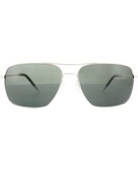 Oliver Peoples - Sunglasses Clifton 1150 5036/P2 Midnight Express Vfx Polarized Metal - Lyst