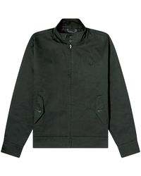 Fred Perry - Waxed Night Harrington Jacket - Lyst