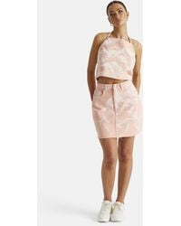 Urban Bliss - Tie Dye A-Line Denim Skirt - Lyst