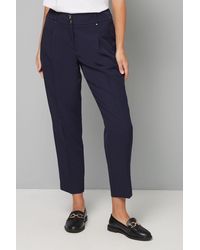 Wallis - Petite Smart Tapered Leg Trousers - Lyst