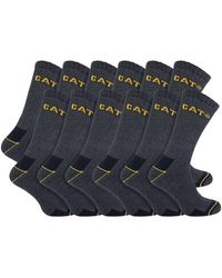 Caterpillar - 12 Pack Heavy Duty Work Socks For Steel Toe Boots - Lyst