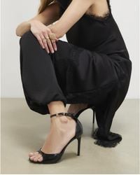 River Island - Closed Back Heels Pu - Lyst
