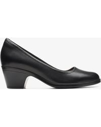 Clarks - Emily2 Ruby Leather Shoes - Lyst