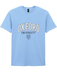 Park Fields - Oxford Heritage Varsity Crest T-Shirt Cotton - Lyst
