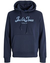 Jack & Jones - Hoodies Jor Time Sweat Hood - Lyst