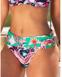 Pour Moi - 13403 Havana Fold Over Bikini Brief - Lyst