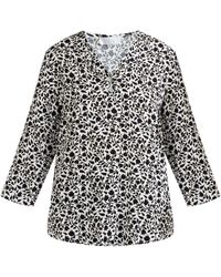 Usha - Overhemd Blouse Qisha Zwart - Lyst