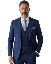 Paul Andrew - 3 Piece Check Suit Tailored Fit Formal Wear - Lyst