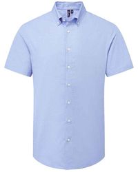PREMIER - Supreme Oxford Short-Sleeved Formal Shirt (Oxford) - Lyst
