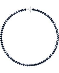 Ateliers Saint Germain - Necklace Of Real Cultured Freshwater Pearls And Semi Round 6-7 Mm - Lyst