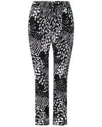 Vans - Off The Wall Stretch Waist Printed/ Trousers V1Z3Blk Rayon - Lyst