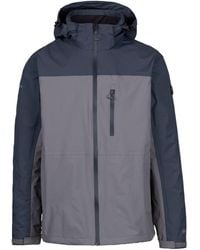 Trespass - Curbridge Tp75 Waterproof Jacket (Storm) - Lyst