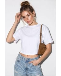 Bianco Lucci - Cotton Blouse With Elastane - Lyst