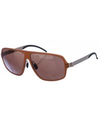 Mercedes-benz - M3018 Rectangular Shaped Acetate Sunglasses - Lyst