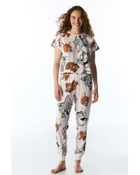Penti - Tom&Jerry Cat Print Short Sleeve Pajama Set - Lyst