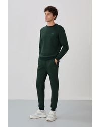 TOMMY LIFE - Cotton- Fleece Sweatshirt And Pants Set - Lyst