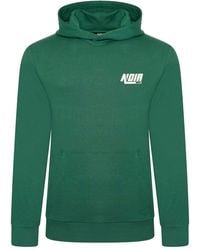 societe NOIR - Hooded Neck Kangaroo Pocket Sweatshirt - Lyst