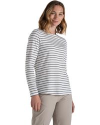 Craghoppers - Ladies Akona Stripe Nosilife Long-Sleeved T-Shirt - Lyst