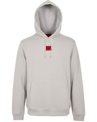 HUGO - Over The Head Hoodie - Lyst
