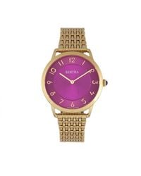 Bertha - Abby Swiss Bracelet Watch - Lyst